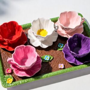 Tea Party Flower Set