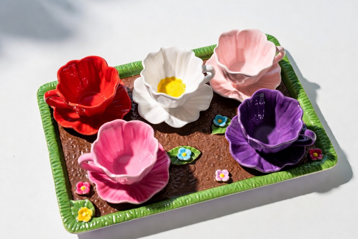 Tea Party Flower Set